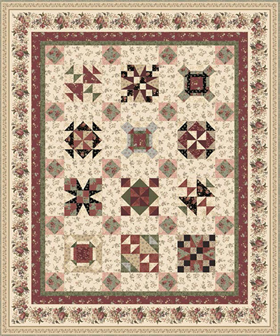 Country French Quartette Quilt