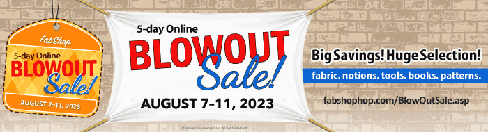 BlowOut Sale - August 7-11, 2023