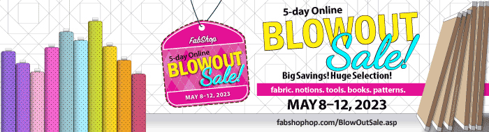 BlowOut Sale - May 8-12, 2023