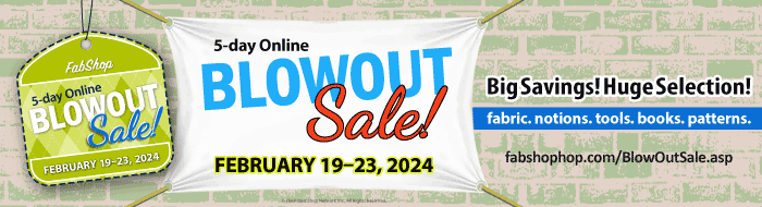 BlowOut Sale - February 19-23, 2024