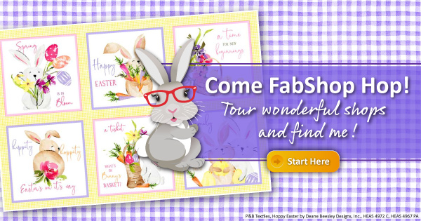 Come FabShop Hop! Tour wonderful shops and find me! ~bunny