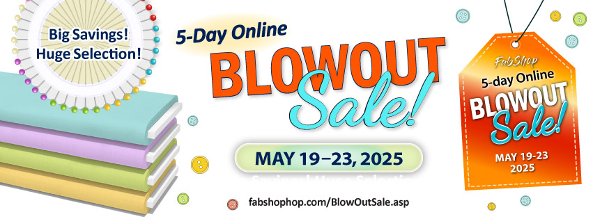 BlowOut Sale - May 19-23, 2025