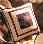 Contemporary 'Earth' Pillow