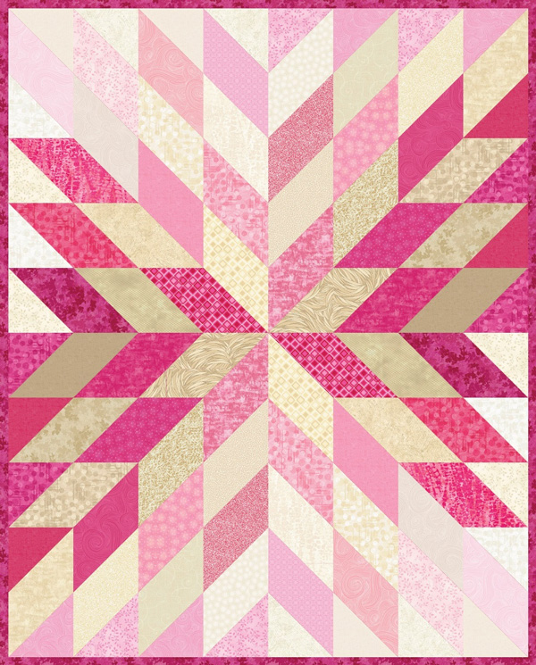 Five & Dime Flower Quilt pattern by Henry Glass Fabrics