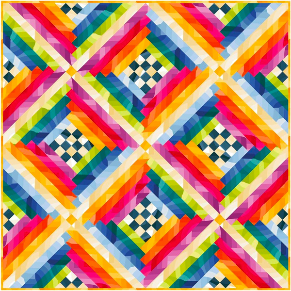 Courthouse Checks Quilt pattern by Moda Fabrics