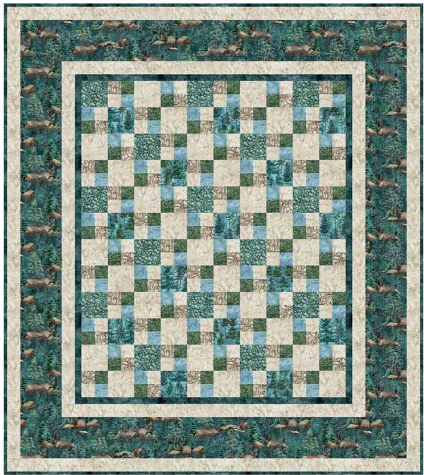 Free Pattern Four Patch Fever Quilt