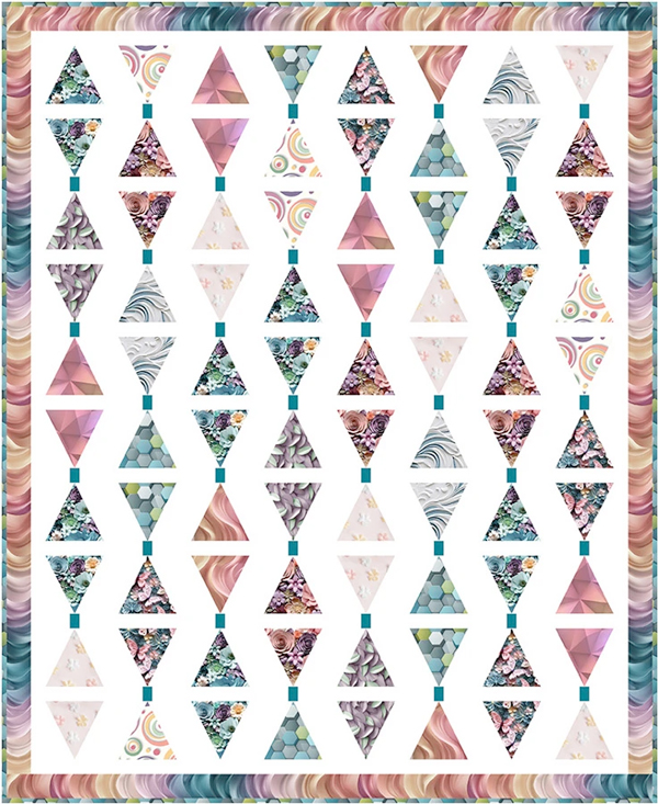 Glass Beads Quilt pattern Studioe Fabrics 