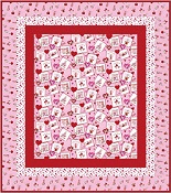 Gnomes In Love Quilt