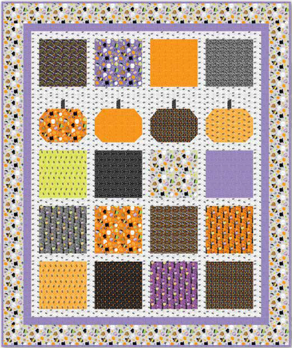 Halloween Goodies Quilt pattern Riley Blake Designs 