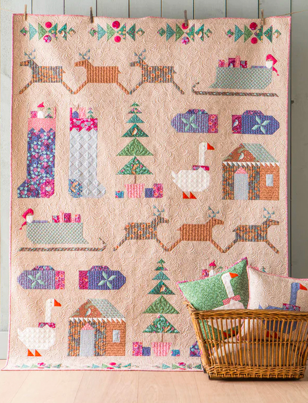 Free Pattern Happy Holidays Quilt
