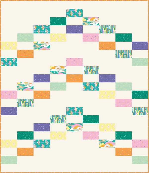 Look Up Quilt pattern by Cloud9 Fabrics