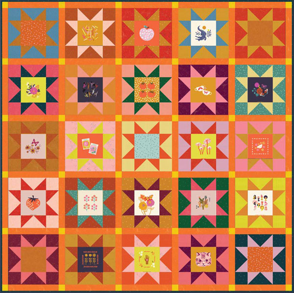 Free Pattern Patchwork Panel Quilt