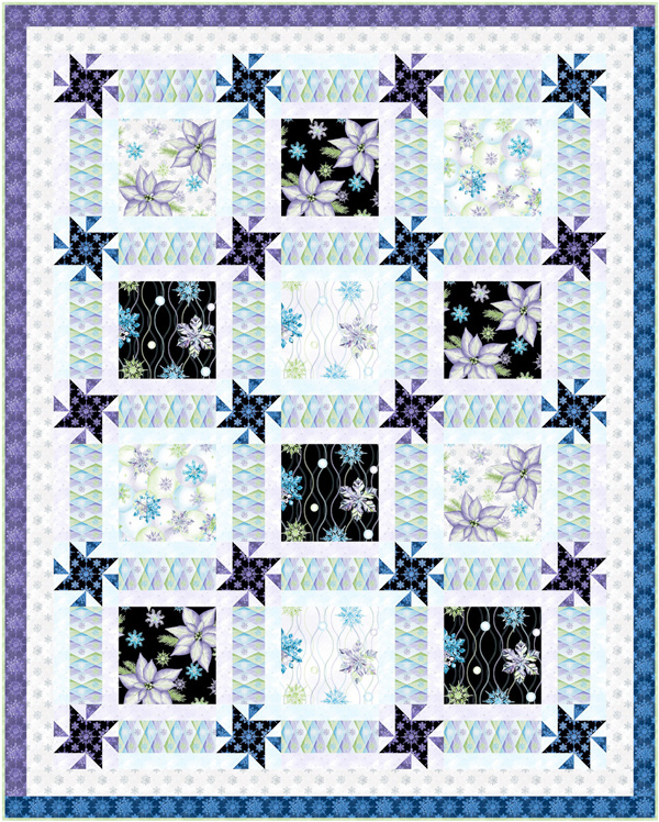 Twilight Quilt pattern by Blank Quilting