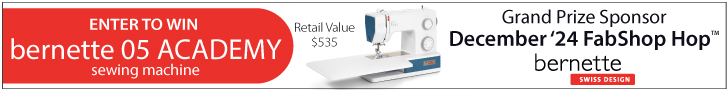 Grand Prize Sponsor - bernette 05 ACADEMY Sewing Machine